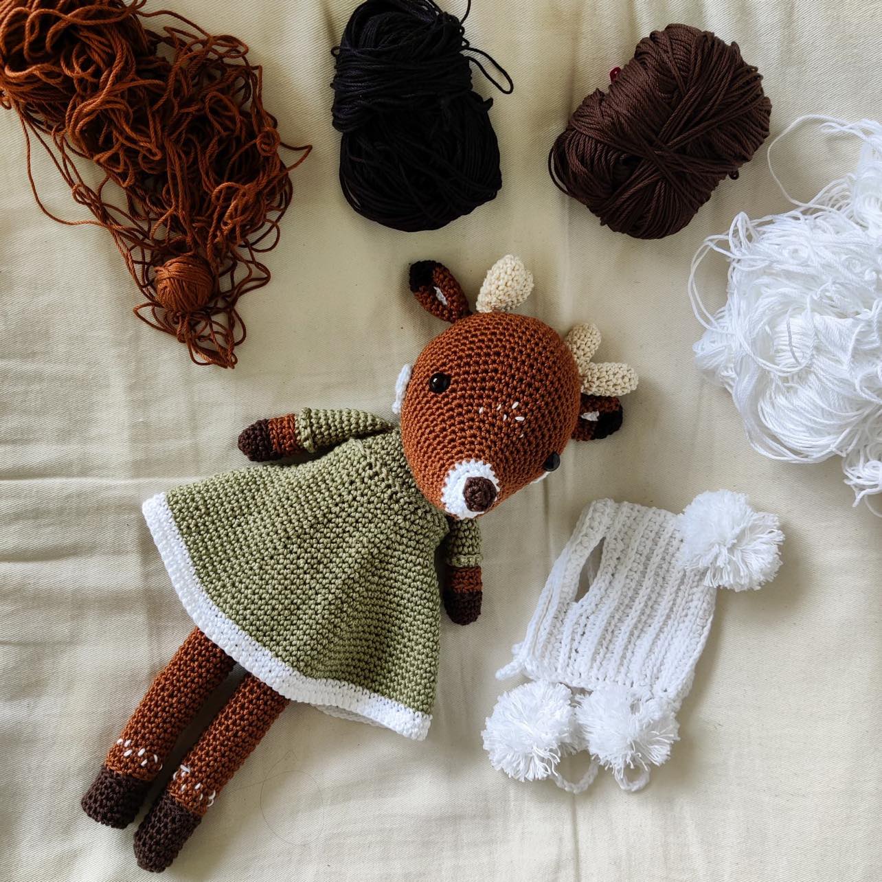 dear crochet toy